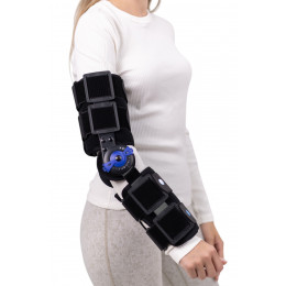 Ортез ліктьового суглоба з регульованим шарнірним механізмом універсальний MED1-TJ-301