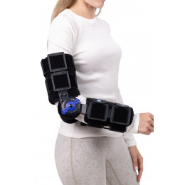 Ортез ліктьового суглоба з регульованим шарнірним механізмом універсальний MED1-TJ-301