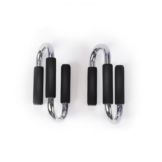 Упори для віджимань S-подібні сталеві MaxIQ-MD1419