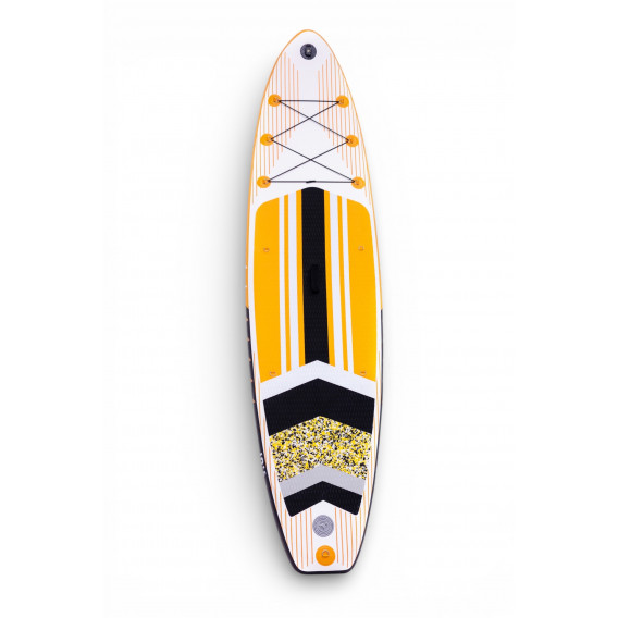 Inflatable stand-up paddleboard (SUP), orange MaxIQ-su-orange