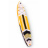 Inflatable stand-up paddleboard (SUP), orange MaxIQ-su-orange