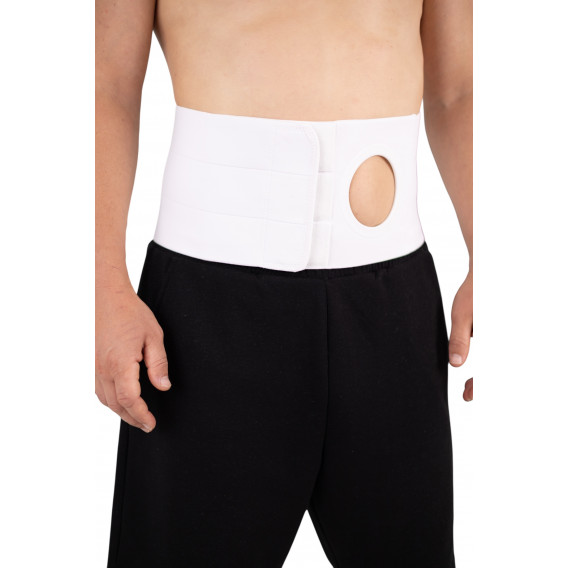 Бандаж абдомінальний післяопераційний з отвором під стому MED1-TJ-407